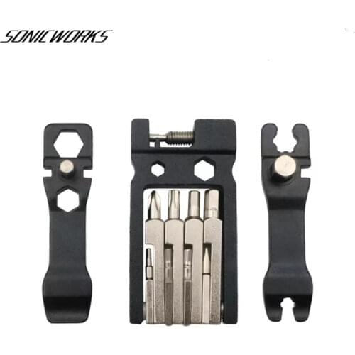 20 in 1 Multi Function Cycling Bike Repair tools Sets Mountain Bike Tyre Lever Allen Wrench Foldable Hex Cycle Screwdriver Tool