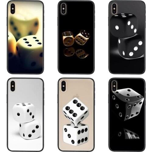 New For Galaxy Note 20 10 9 8 Lite Pro Ultra M51 M31 M30S A10 A10S A8 A7 A5 J6 J8 2018 dice Pattern TPU Phone Covers Case