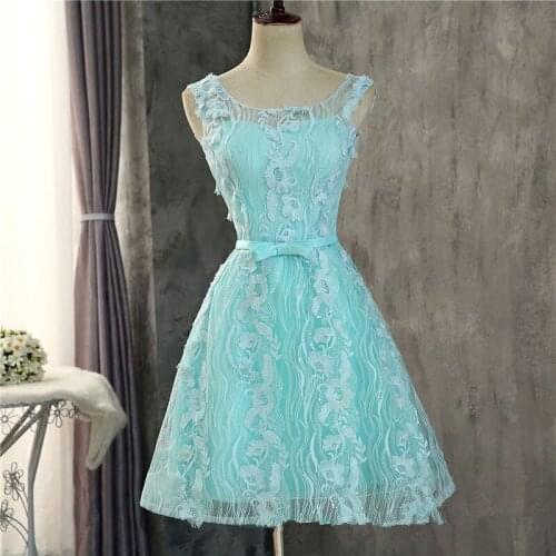Bealegantom Mint Short Prom Dresses 2019 Tulle Applique Homecoming Cocktail Party Special Occasion Gown Vestido Fiesta QA1530