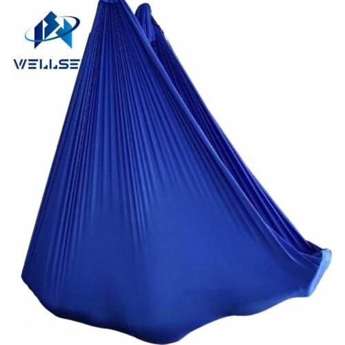 Customized Length -- Aerial Yoga Hammock Fabric Flying Swing Bed Anti-Gravity Trapeze Inversion Aerial Traction touch Device