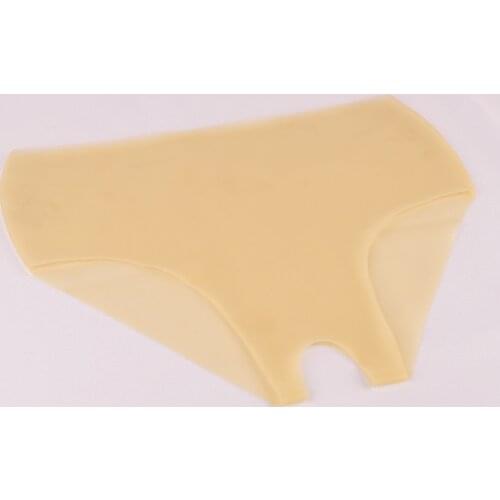 Transparent Latex Underwear Womens Ultra-thin Sexy Seductive Briefs Womens One-piece Latex Invisible Safety Pants Sexy Pants