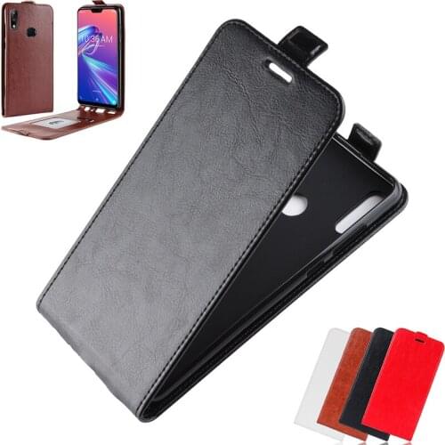 Luxury Up And Down PU Leather Back Cover Case For Asus ZenFone Max Pro M2 ZB631KL ASUS_X01BD Case Flip Protective Case