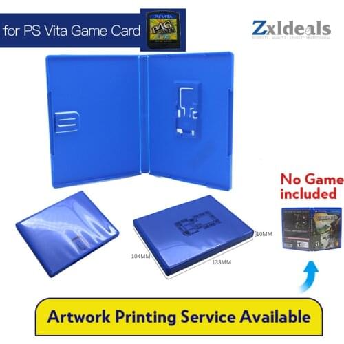 Replacement Case For Playstation For PS Vita Game Cart Spare Blue Cartridge Box
