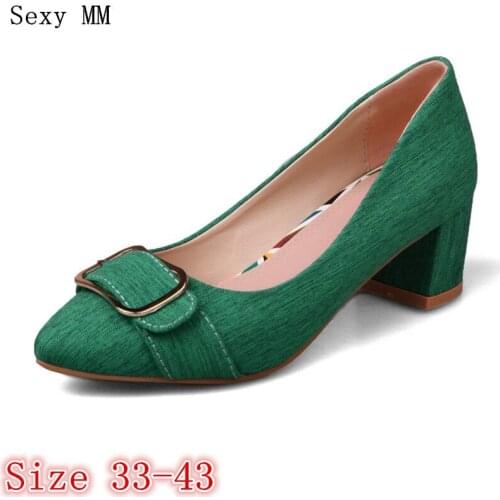 High Heels Women Pumps High Heel Shoes Stiletto Woman Party Wedding Shoes Ladies Kitten Heels scarpin Plus Size 33 - 40 41 42 43