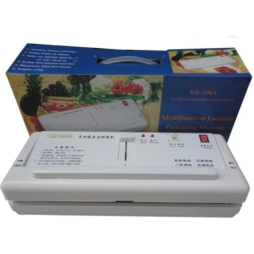 DZ-300A Vacuum sealing machine table style bag sealer plastic vacuum sealer Food packaging machine vacuum pack 110V/220V