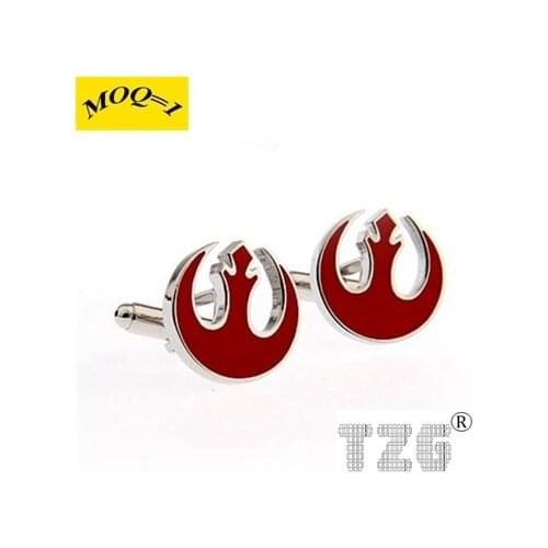 Red Birds Cufflink Cuff Link 1 Pair Free Shipping Promotion