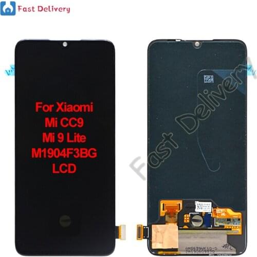 For Xiaomi Mi 9 Lite M1904F3BG lcd For Xiaomi Mi CC9 LCD Display Touch Screen Digitizer Assembly Original Replacement Accessory