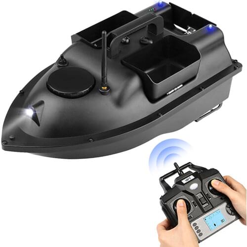 12000mAh GPS Fishing Bait Boat 3 Bait Containers Wireless Bait Boat with Automatic Return Function 500m Smart RC Fishing Feeder