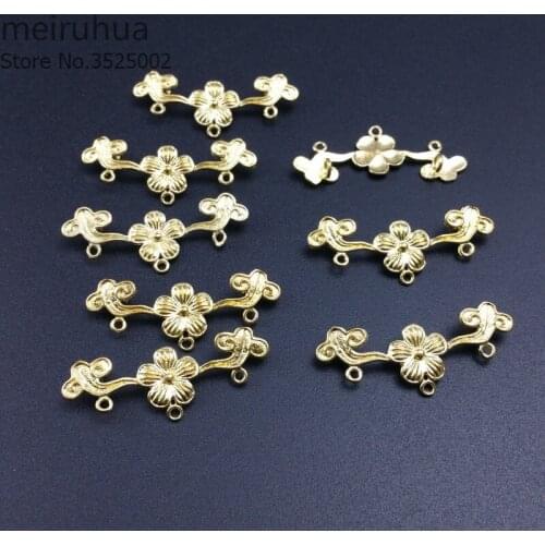 5pcs/lot 14*39mm brass Plum accessories for Jewelry DIY Components