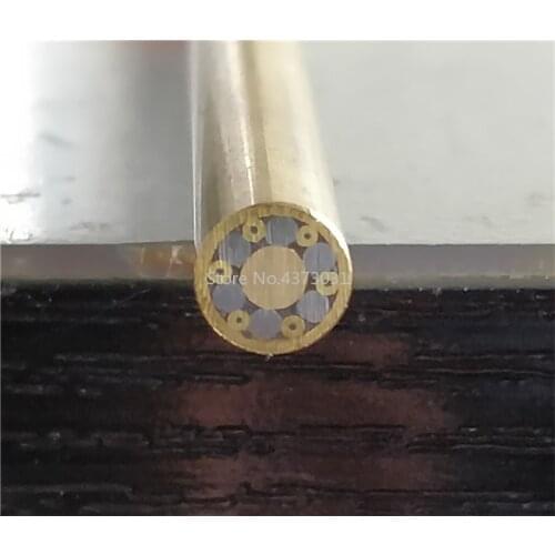 6mm Mosaic pin Rivets for knife handle screw brass Mosaics Rivets nail steel tube More design exquisite style length 9cm #P09