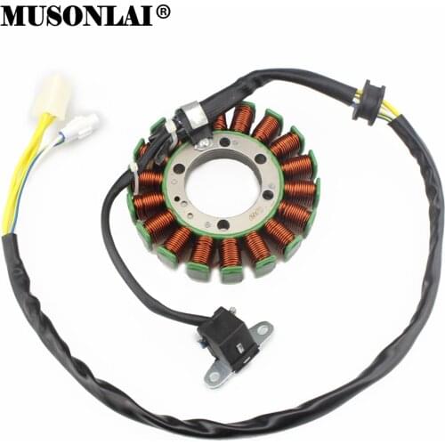 Motorcycle Magneto Stator Coil For Suzuki LTR450 LT-R450 Quad Racer 2006 2007 2008 2009 2010 2011 32101-45G10 32101-45G00
