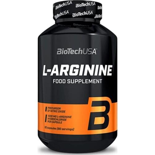 L-ARGININE 90 CAPSULES BIOTECH USA