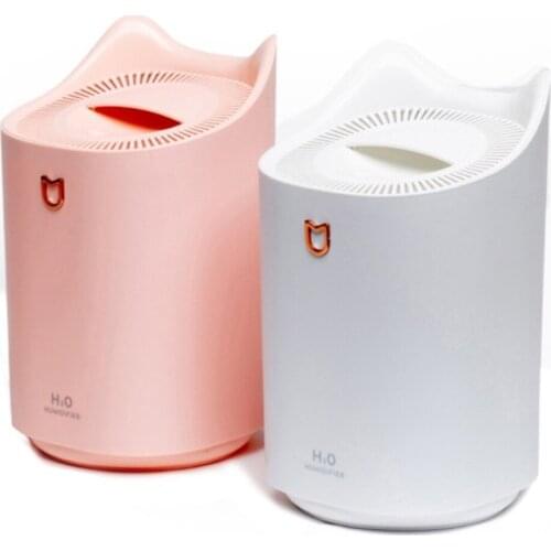 Cute Kitty Shaped Air Humidifier Oil Diffuser Home Office Air Humidifier Dual Nozzle