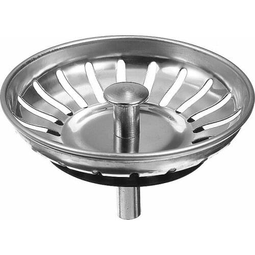 Stainless Steel Kitchen Sink Strainer Stopper Waste Plug Sink Filter Deodorization Type Basin Sink Drain kitchen Accessories
