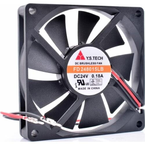 Brand new original FD248015LB 8cm 8015 24V 0.18A frequency converter central control large air volume cooling fan