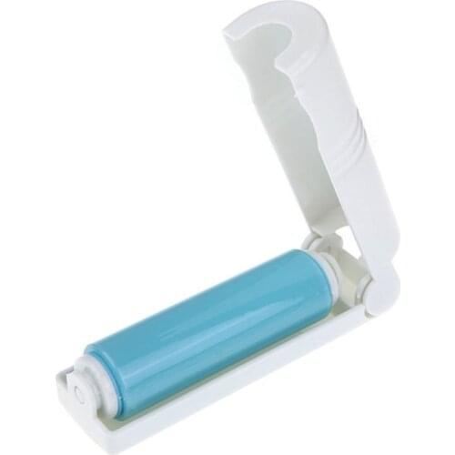 Travel Portable Washable Lint Sticky Roller Hair Dust Remover Clothes Foldaway Lint Remover Hair Rollers Pet Hair Remover