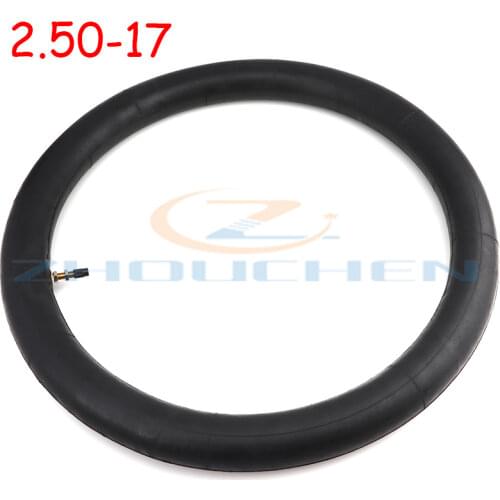Motocross 2.50-17 inner tube for off-road vehicle/front wheel bicycle 17-inch tire inner tube 2.50-17 inner tube