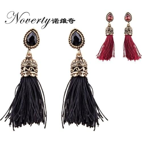 2019 New Fashion Retro Bohemia Charming Tassels Earring Womens Fashion Jewelry Accessories Gifts