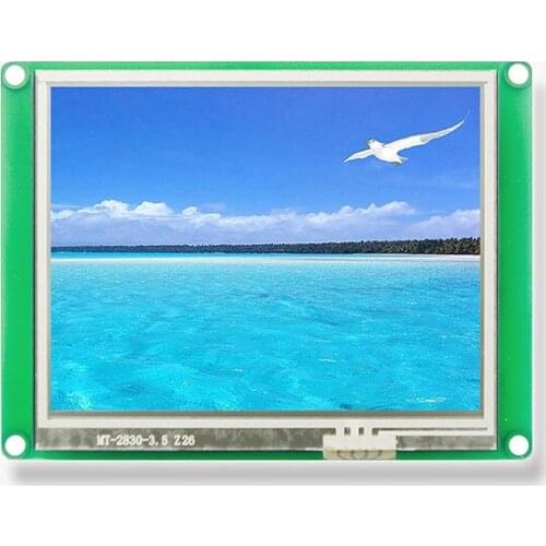 3.5 inch TFT screen with Resistance touch SPI 5V TTL interface 320*240 64K color LCD display