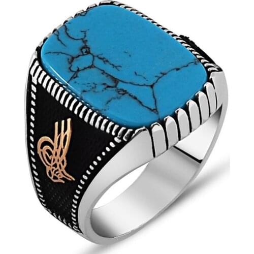 925 sterling Silver Turquoise Stone Ring