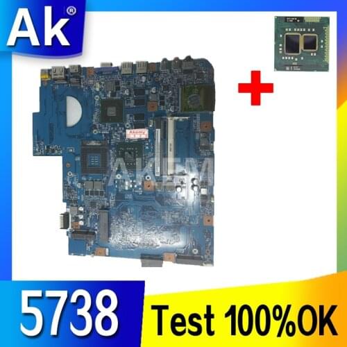 Akemy MBP5601003 Motherboard for Acer aspire 5738 MB.P5601.003 JV50-MV MB 48.4CG01.011 Mainboard free cpu