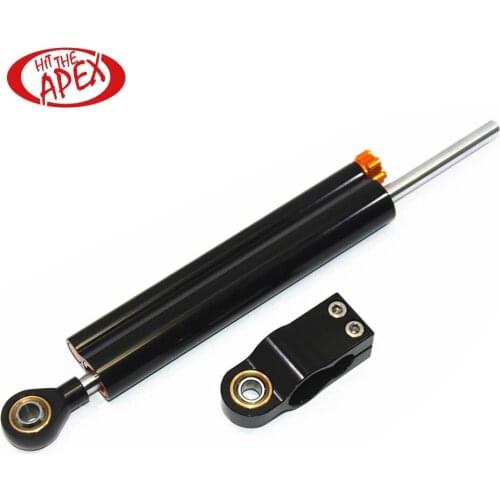 For Yamaha MT07 MT09 MT10 YZF-R6 R3 kawasak Z900 CNC Aluminum Adjustable Steering Damper Stabilizer Reversed Safety Control