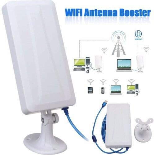 New Long Range WiFi Extender Wireless Outdoor Router Repeater WLAN Antenna Signal Booster DOM668
