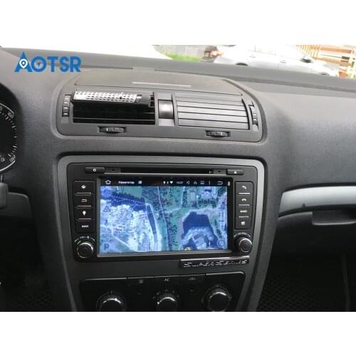 2 din Android 9.0 4+32GB Car Radio Multimedia DVD Player For Skoda Octavia 2008 2009 2010-2015 GPS Map Navigation Stereo Auto