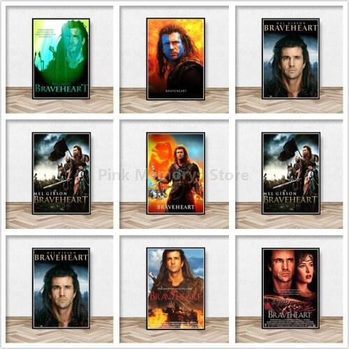 Braveheart Wall Art Movie Paintings Diamond Painting 5D DIY Picture of Rhinestones Diamond Embroidery 3D Cross Stitch Home Decor