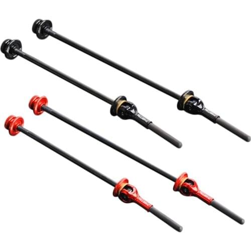 Mountain Bike Quick Release Carbon Fiber Titanium Alloy Shaft Quick Release Rod Road Wheel Hub Lever Bicycle Accessories