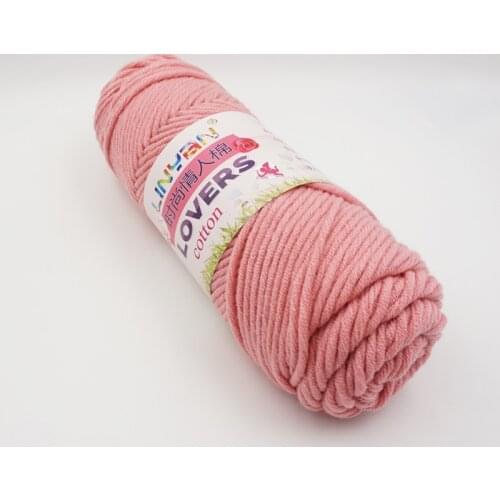 1 piece Baby wool yarn Crochet thread Lovers Cotton thread Natural milk cotton 3mm thick yarn for knitting Hand knitting ZL50