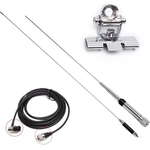 Mobile Antenna Kit Nagoya NL-770R UHF VHF dual band clip mount coxial cable for car radio QYT kt-980plus kt-8900 kt-8900d bj-218