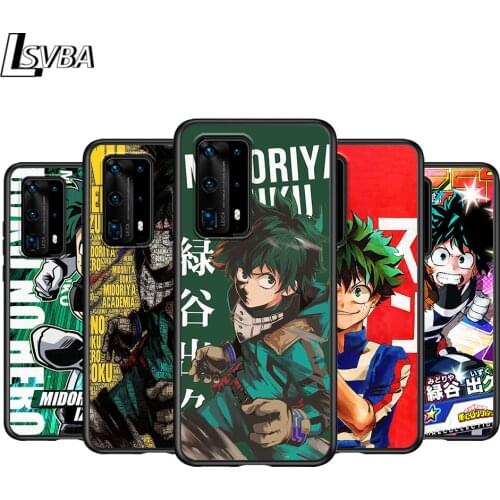 My Hero Academia For Huawei P Smasrt 2018 2019 2020 2021 Smart S/Z Smart Plus Smart Pro Black Soft Cover Phone Case