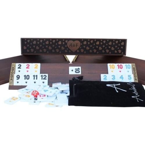 Rummy Game Rummy Board Game Gift for Mom English Joker Gift for Mother Table Game Family Game for Christmas Gift for Each