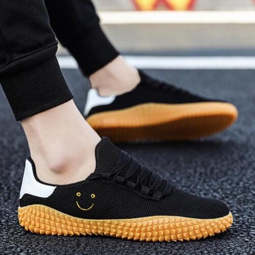 Plus Size Breathable Men Shoes Sport Men Running Shoes Sports Mens Shoe Sneakers Black Deportivas Hombre Training Trainer B-222