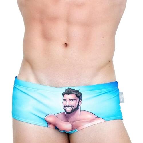 Sexy Pouch Gay Mens Swimwear Swim Trunks Briefs Bikini Swimsuit Men Swimming Suit Shorts for Beach Surfing Bathing Wear