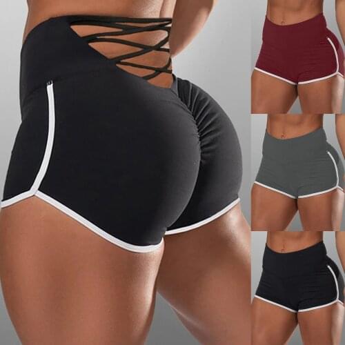 Summer High Waist Shorts Women Shorts Elastic Runner Shorts Autumn Streetwear Sexy Wide Leg Shorts For Women Short Pants Black