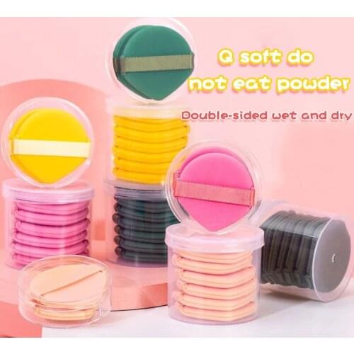 7/3pcs Powder Puff Double-sided Dry Wet Dual-use Soft Foundation Makeup Sponge Cosmetic Puff Beauty Make Up Tool For Girl