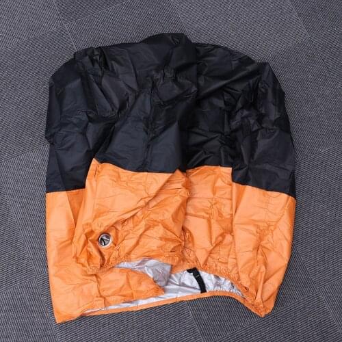 Universal Outdoor Motorcycle Motorbike ATV Scooter Dustproof Waterproof Sun Block Protective Cover Rain Cover Protector - Size X