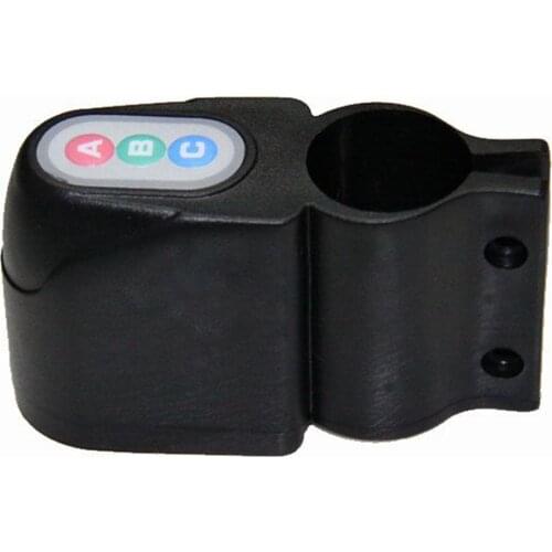 Bicycle Rainproof Password Alarm Mountain Bike Electronic Lock Anti-theft Bicycle Lock Riding Accessories