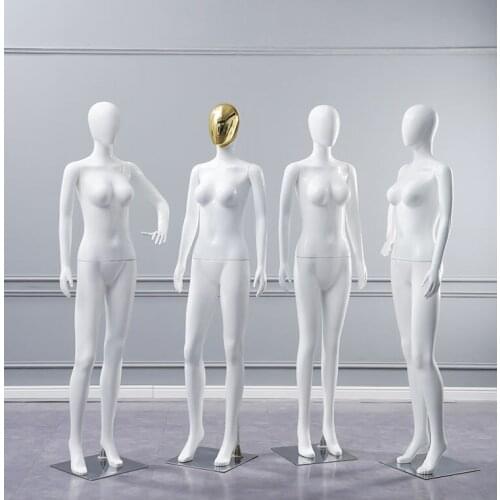 Full Body Women Gloss White Mannequin Female Model Best Quality New Style Hot Sale