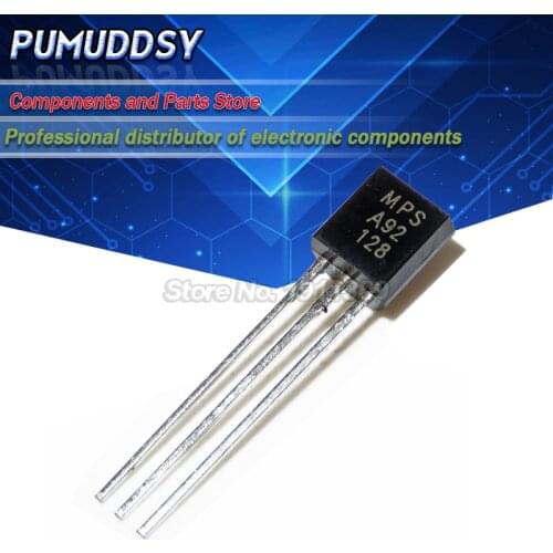 100PCS MPSA92 A92 in-line triode transistor TO-92 IC