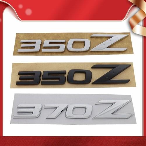 3D Premium ABS 350Z 370Z for 350Z 370Z Fairlady Z Z3 Z34 car Hood Fender trunk Rear Bonnet Nameplate Decal Emblem Badge Sticker