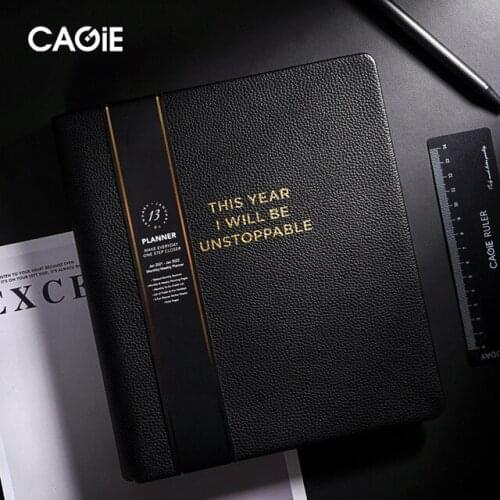 Promotion 2pcs/set* 2021 Diary Weekly Monthly Planner Organizer B5 Binder Sprial Ring Notebook School Office English Notepad