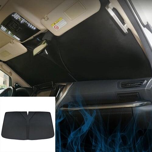 Car Sunshield Front Block Sun-proof Heat-insulating Sun Visor For Toyota Land Cruiser 2020 Sunshade Accessories