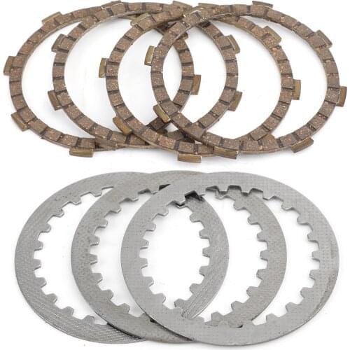 Topteng Clutch Kit Steel & Friction Plates for Yamaha YB100 DX100 L5 L5T L5TA 1969-1987 Motorcycle Accessories