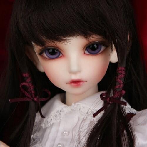 1/4 BJD Doll Joint Doll With Glass Eyes Baby Girl Birthday Christmas Gift Present