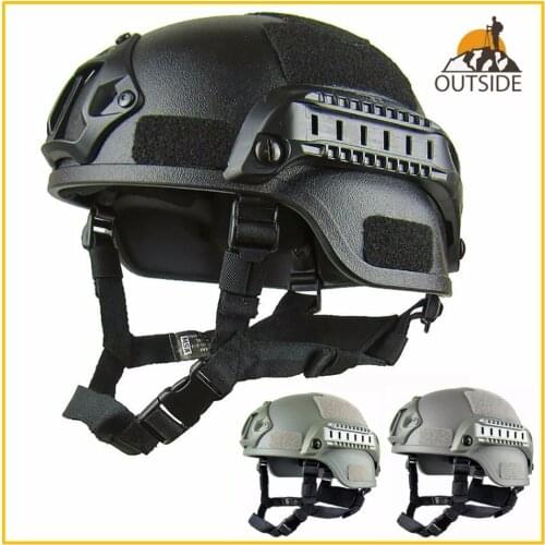 MICH2000 Airsoft MH Tactical Helmet Quality Lightweight FAST Helmets Outdoor Tactical Painball CS SWAT Riding Protect Equipment