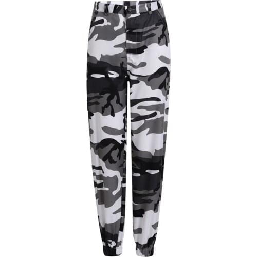 Fashion New Camouflage Casual Harem Pants Autumn High Waist Beam Foot Sports Pants