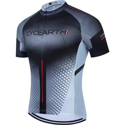 Mens Short sleeve Cycling Jersey Cycearth 2021 Mtb Road Bicycle Shirt Summer Bike Jersey Cycling Clothing Maillot Ciclismo